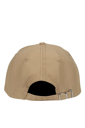 3P CURSIVE LOGO CAP / BEI