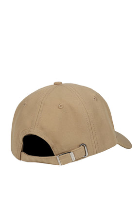 3P CURSIVE LOGO CAP / BEI