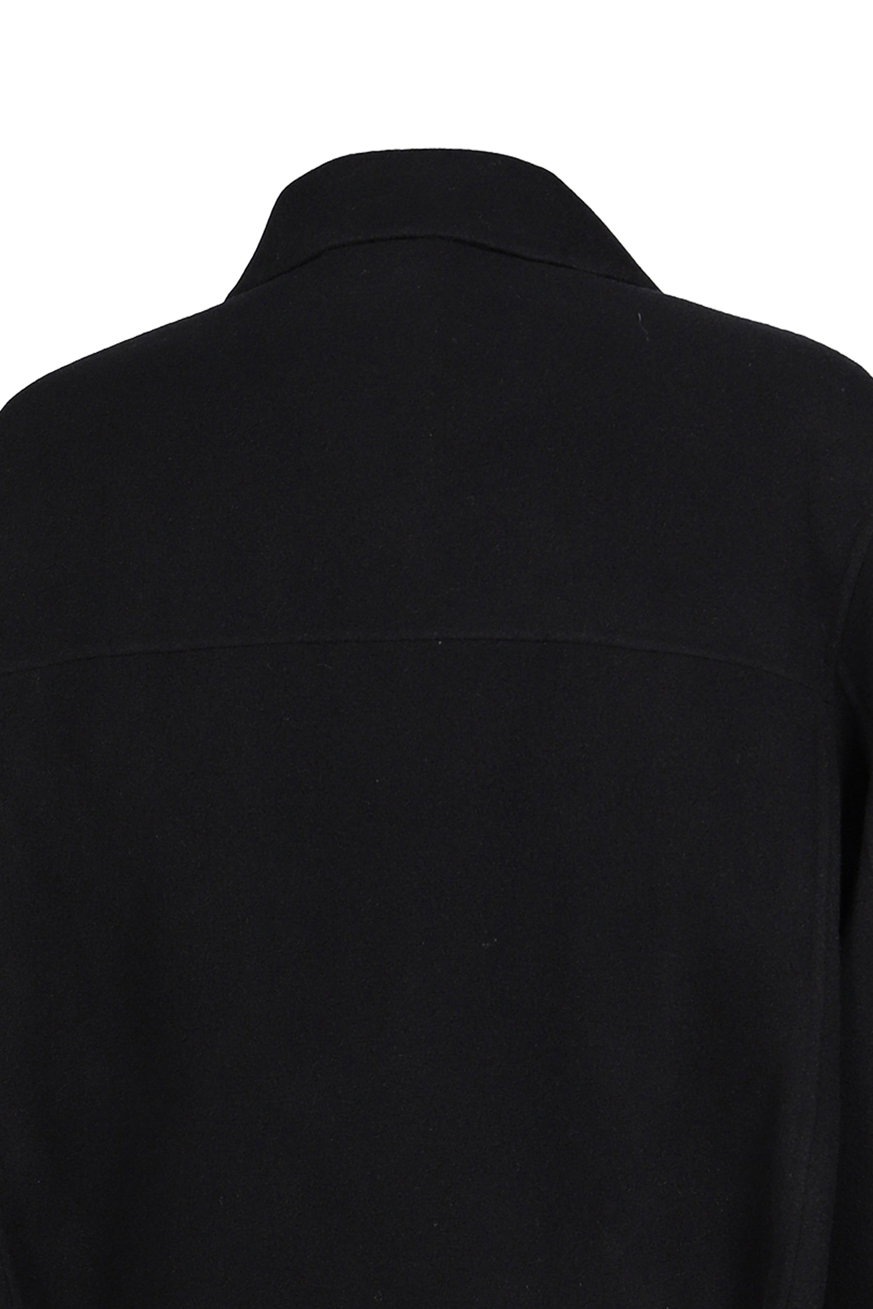 RELAXED WOOL JACKET / BLK