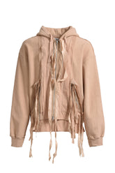 SWEAT PARKA / PALE ORANGE