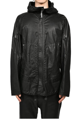 PREVENANT SHORT HOODY JACKET / NOIR