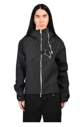 MOIRE TECHNICAL JACKET / BLK