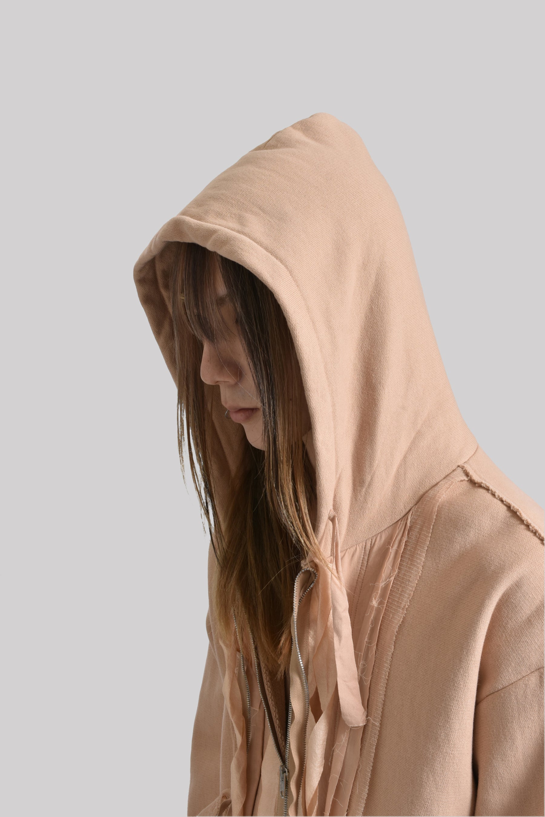 SWEAT PARKA / PALE ORANGE