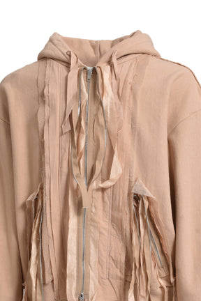 SWEAT PARKA / PALE ORANGE