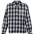 OMBRE CHECK SHIRT / BLK