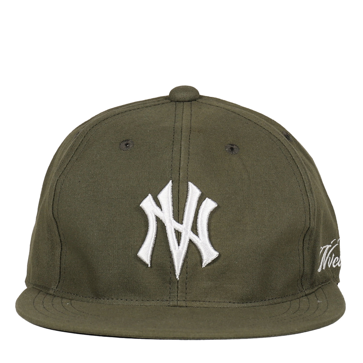 NVCLEAR ニュークリア FW25 NV LOGO ARMY CAP / KHAKI - NUBIAN ヌビアン