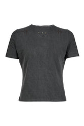 BINARY STARS TATTOO HALF SLEEVE T-SHIRT / DARK GRY