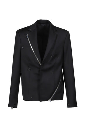 HELIOT EMIL LUCENT TAILORED JACKET / BLK