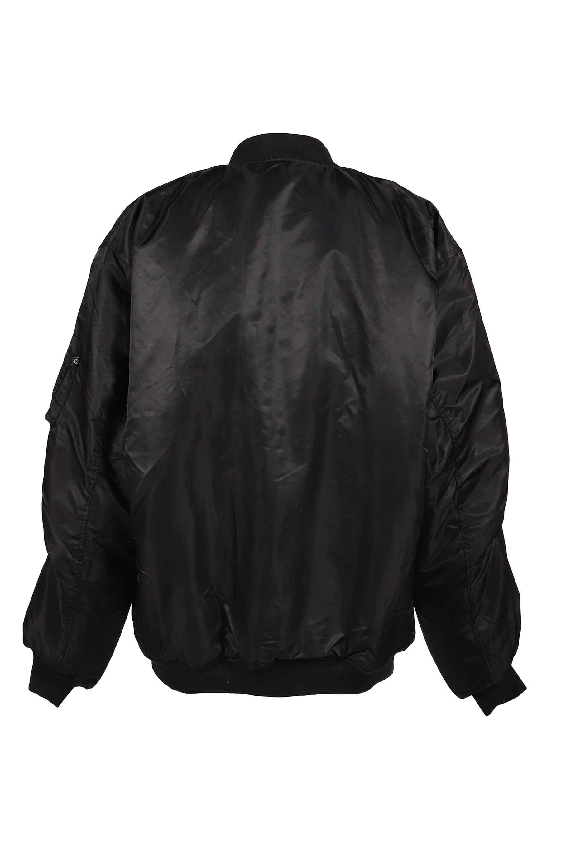 MARINA YEE FW25 CUSTOMIZED BOMBER JACKET / BLACK - NUBIAN