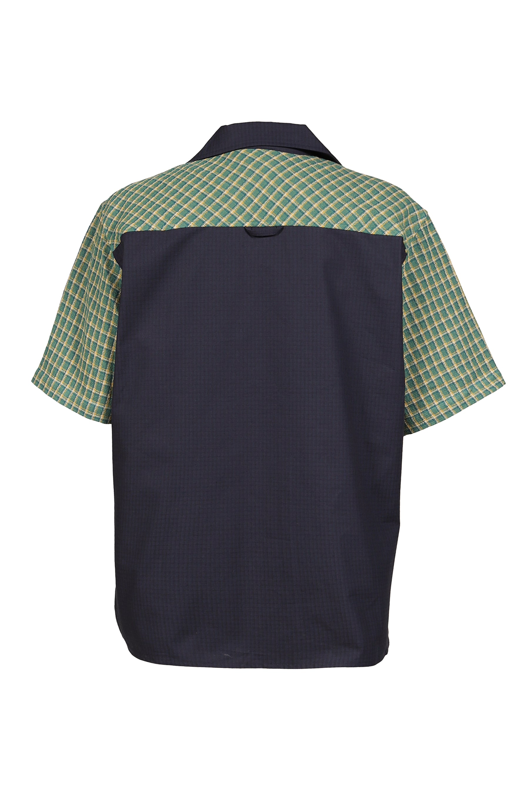 ALOHA SHIRT /GRN CHECK