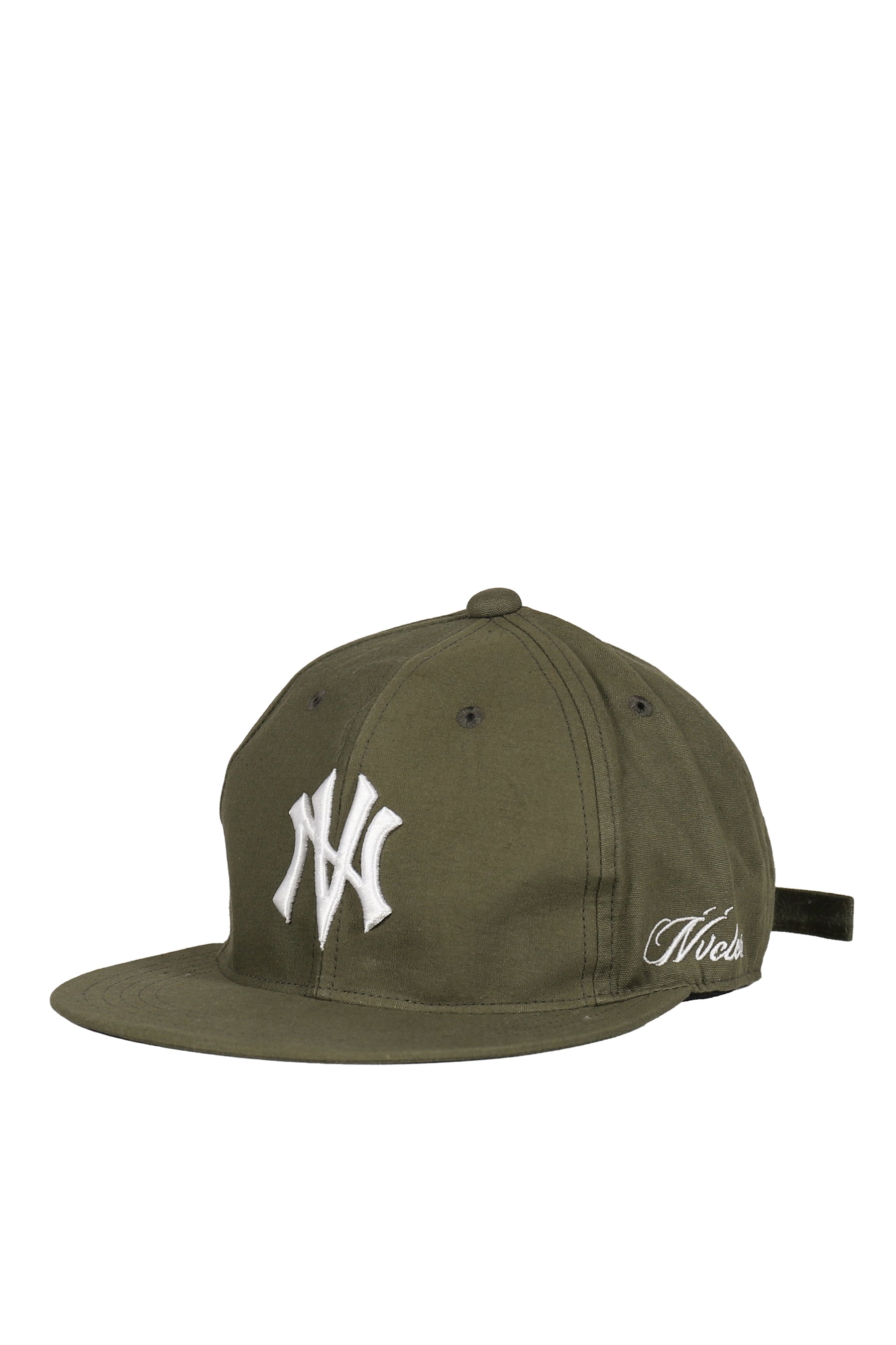 NVCLEAR FW25 NV LOGO ARMY CAP / KHAKI - NUBIAN