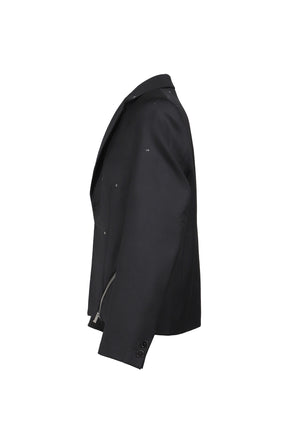 HELIOT EMIL LUCENT TAILORED JACKET / BLK
