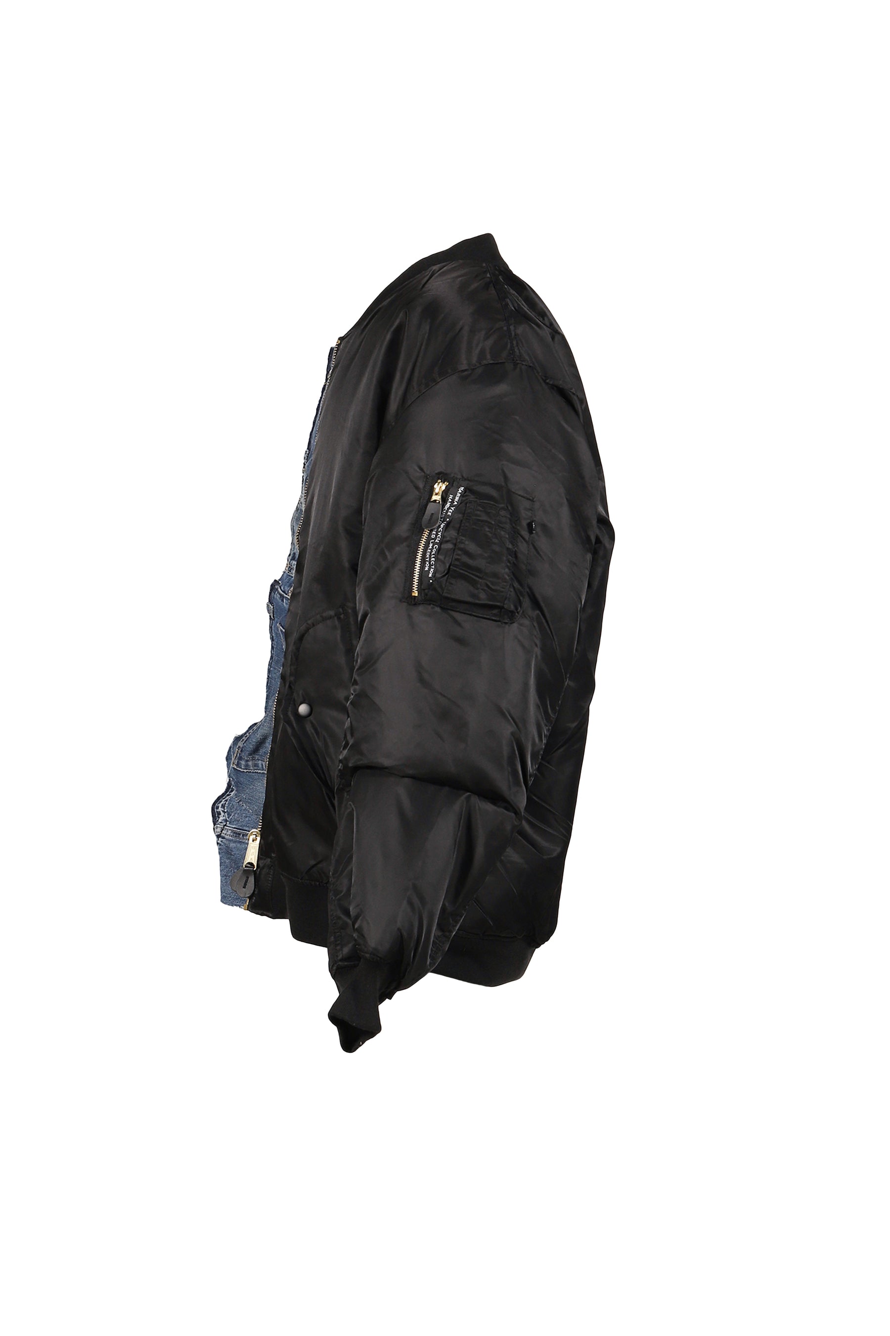 MARINA YEE マリナ イー FW25 CUSTOMIZED BOMBER JACKET / BLK