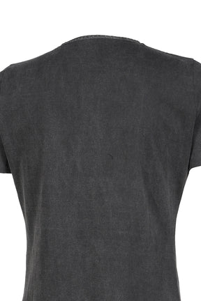 BINARY STARS TATTOO HALF SLEEVE T-SHIRT / DARK GRY