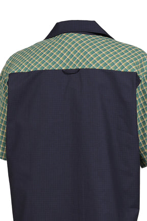 ALOHA SHIRT /GRN CHECK
