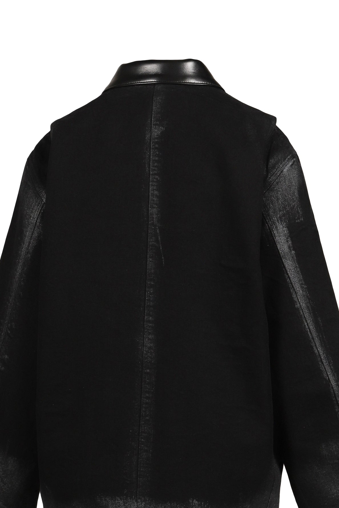 MARFA TWILL WORK JACKET / WASHED BLK 