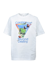 TENNIS CLUB ICON BEYOND DESTINY CLASSIC T-SHIRT / WHT