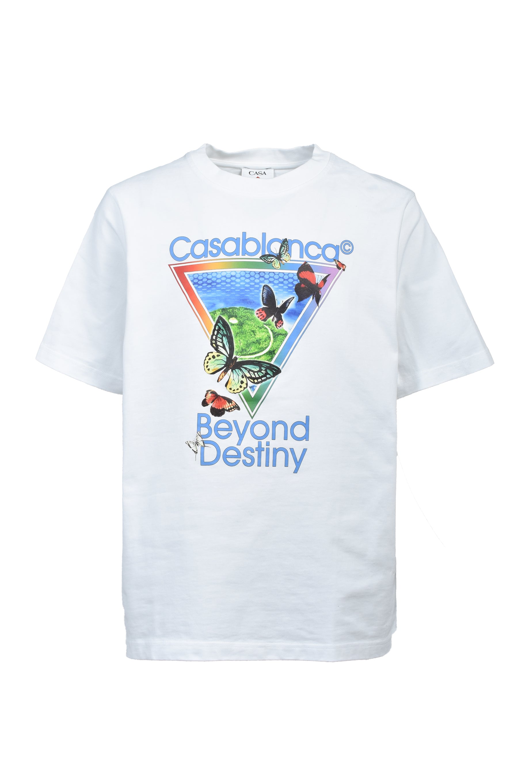 TENNIS CLUB ICON BEYOND DESTINY CLASSIC T-SHIRT / WHT