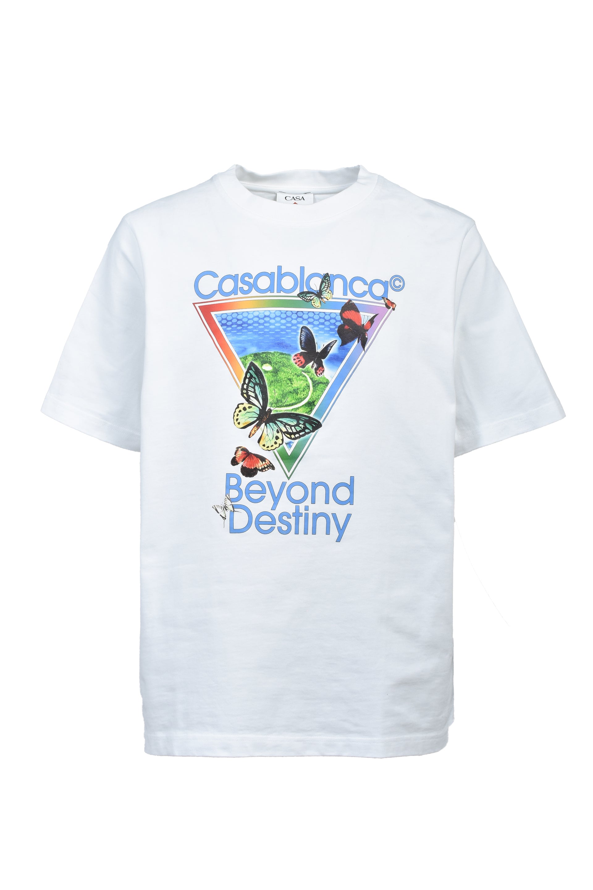 TENNIS CLUB ICON BEYOND DESTINY CLASSIC T-SHIRT / WHT