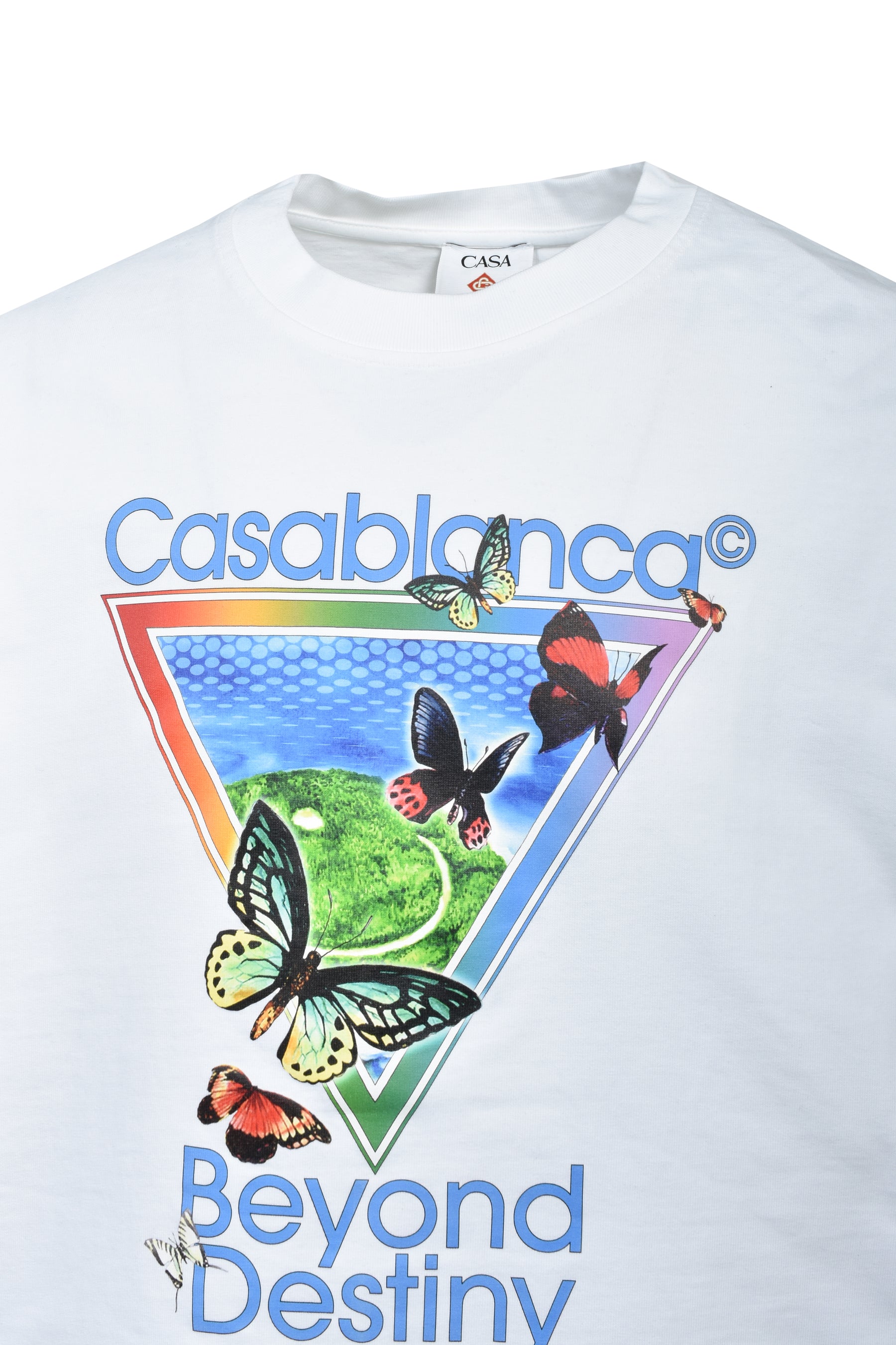 TENNIS CLUB ICON BEYOND DESTINY CLASSIC T-SHIRT / WHT