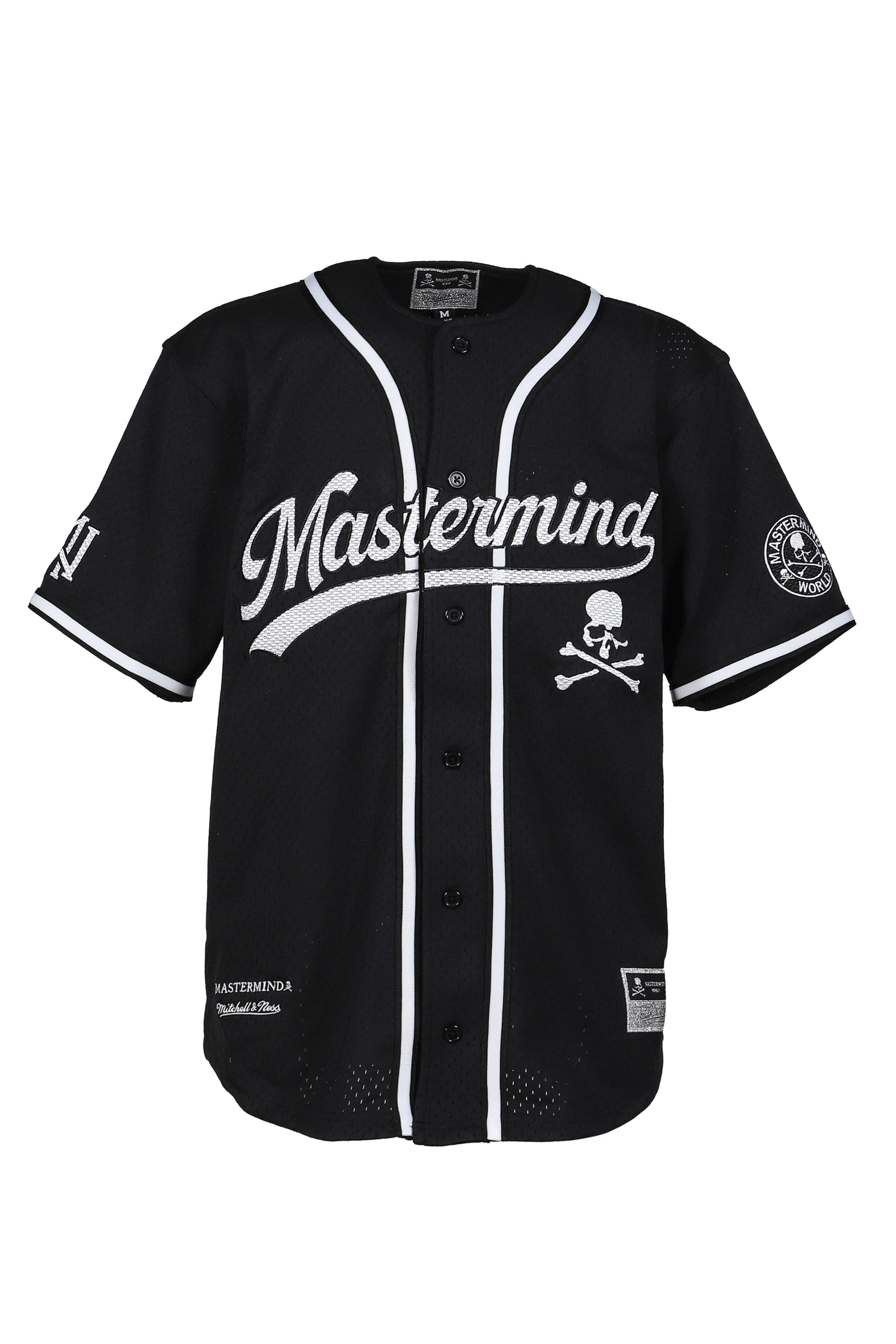 JY16961-CLBBLCK/MASTERMINDXM&N BBALL JERSEY / BLK