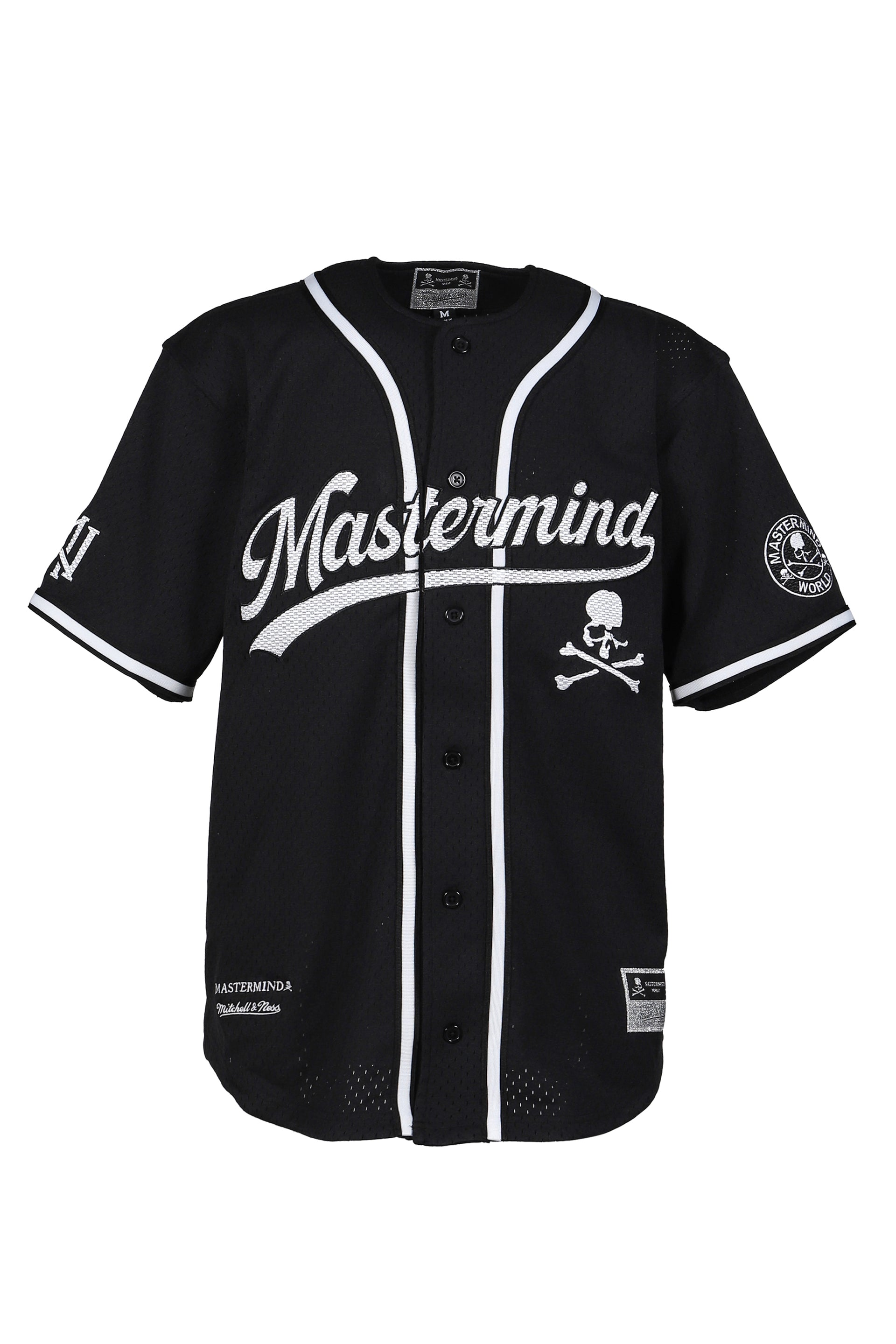JY16961-CLBBLCK/MASTERMINDXM&N BBALL JERSEY / BLK