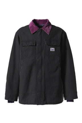 LUMBERJACK COAT - 11OZ COTTON OXFORD / BLK