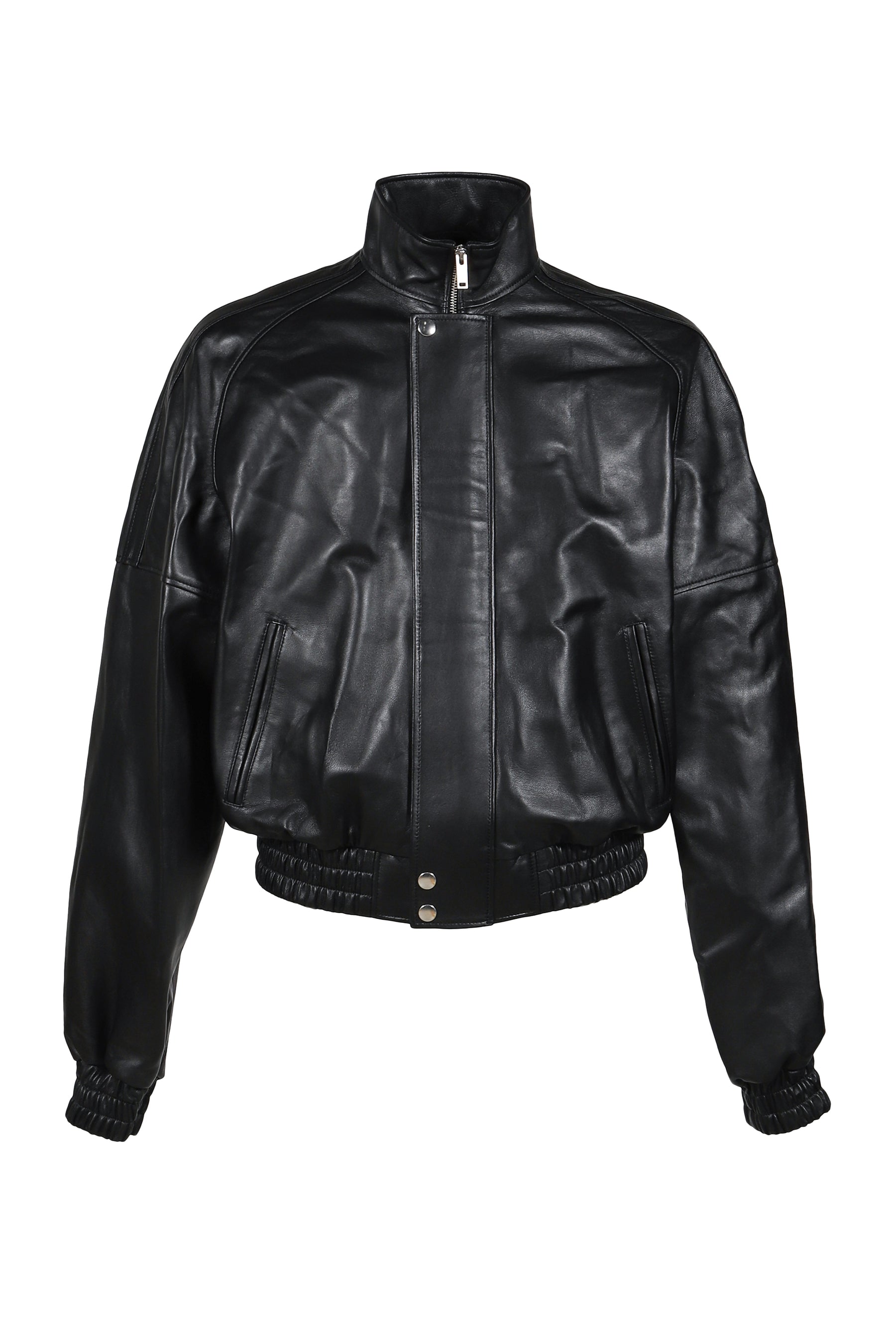 LU'U DAN ルーダン FW25 LAMB NAPPA LEATHER / BLK - NUBIAN ヌビアン