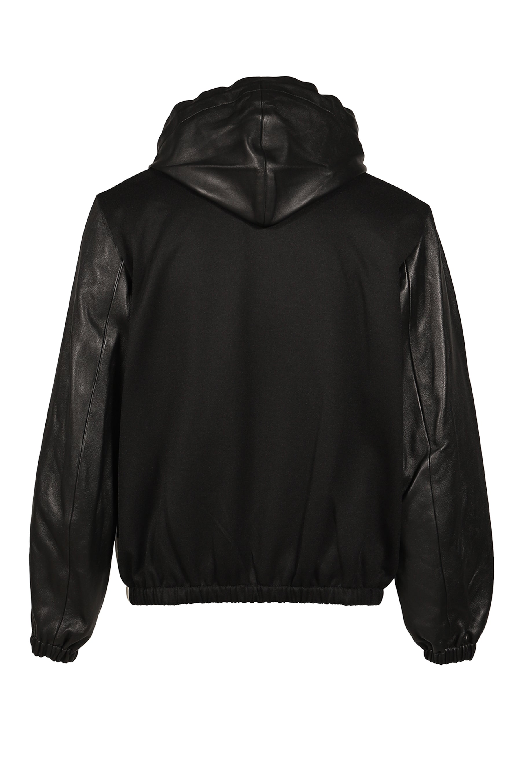 VISTA LEATHER ANORAK / BLK IVO