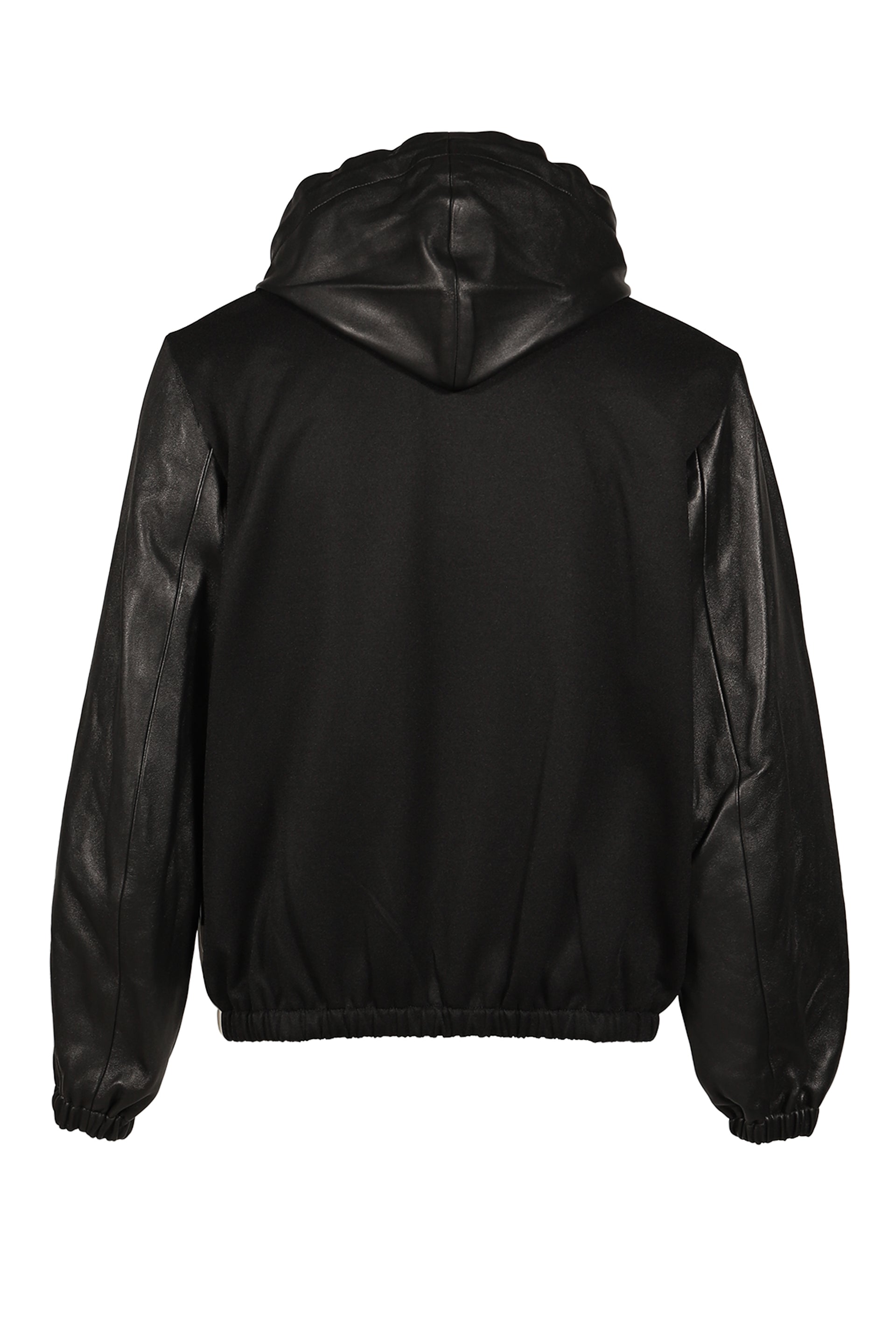 VISTA LEATHER ANORAK / BLK IVO