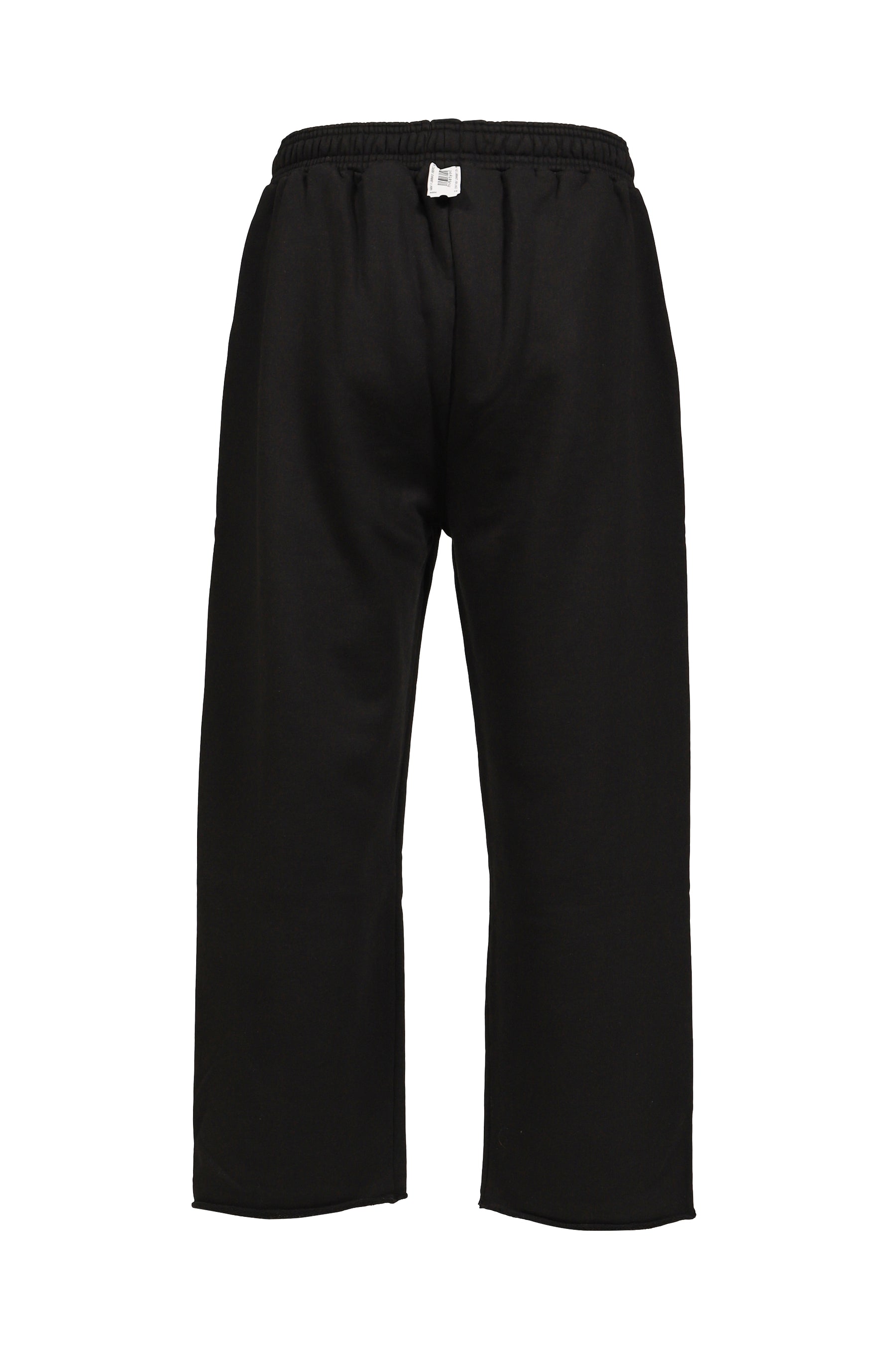 CROPPED SWEATPANTS / WASHED BLK