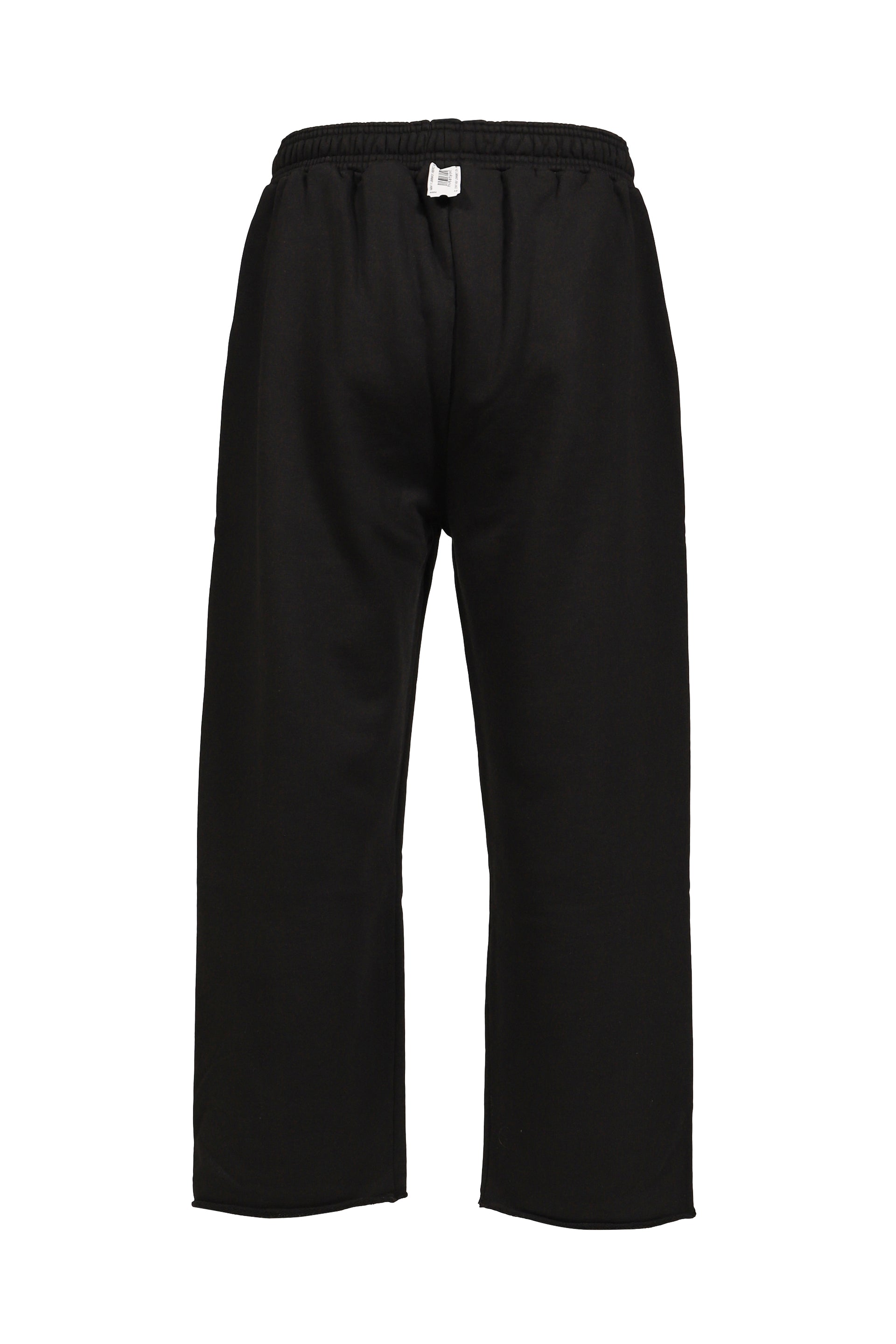 CROPPED SWEATPANTS / WASHED BLK