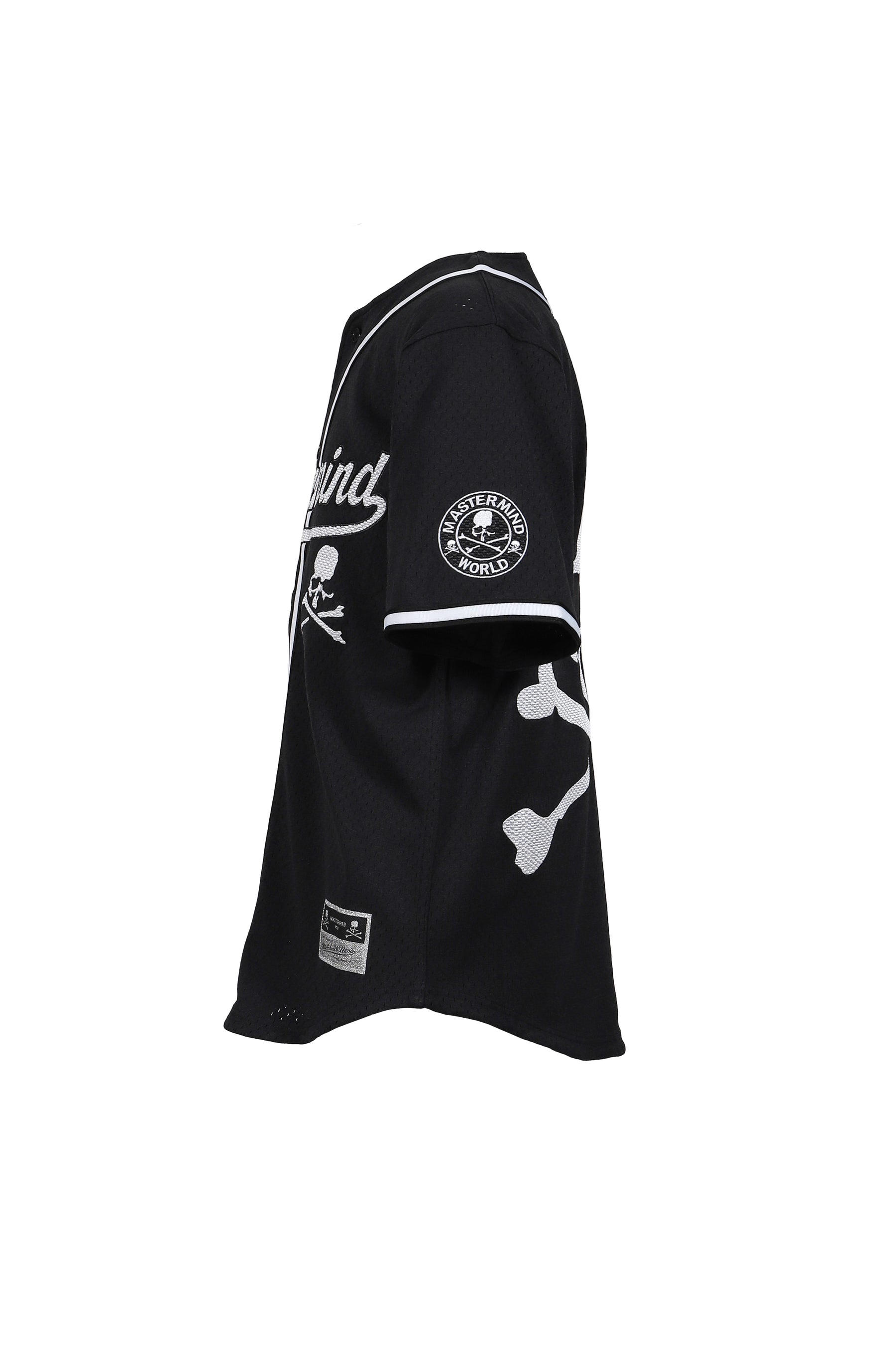 JY16961-CLBBLCK/MASTERMINDXM&N BBALL JERSEY / BLK