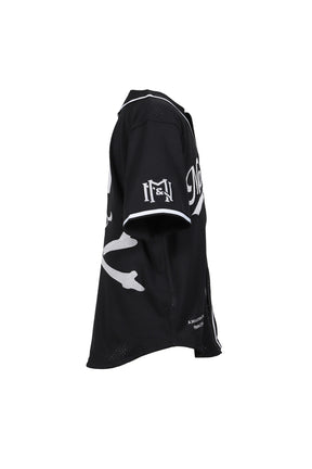 JY16961-CLBBLCK/MASTERMINDXM&N BBALL JERSEY / BLK