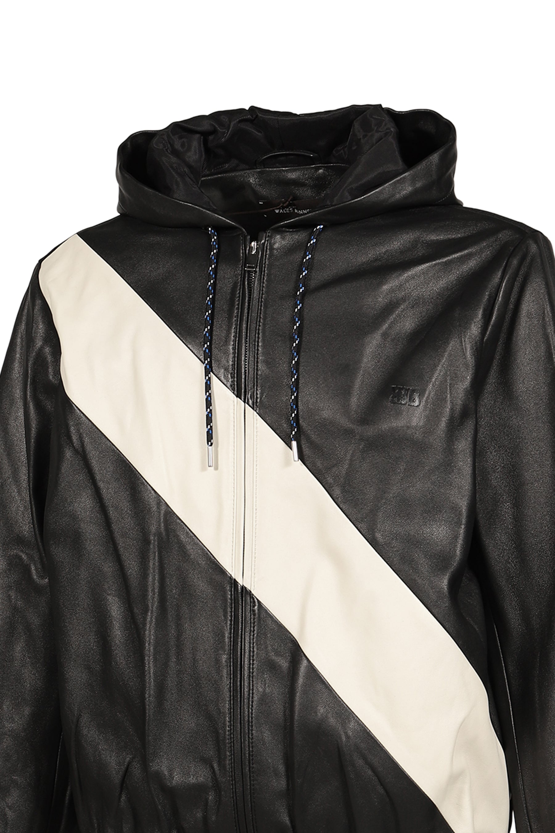 VISTA LEATHER ANORAK / BLK IVO