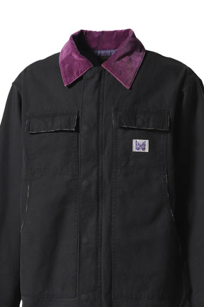 LUMBERJACK COAT - 11OZ COTTON OXFORD / BLK