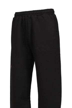 CROPPED SWEATPANTS / WASHED BLK