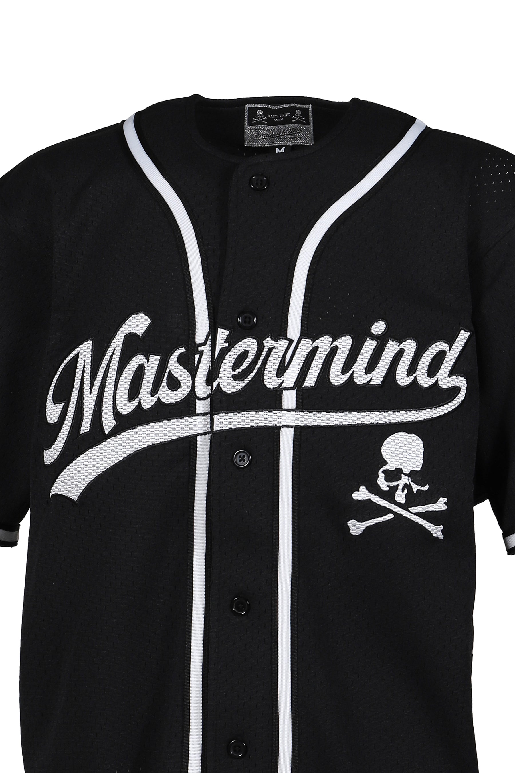 JY16961-CLBBLCK/MASTERMINDXM&N BBALL JERSEY / BLK