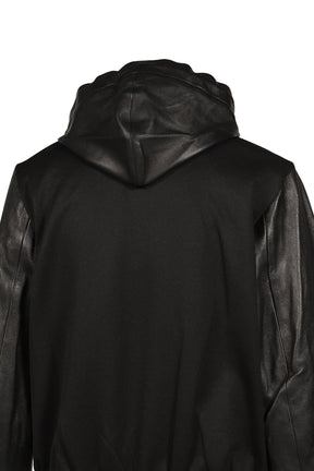 VISTA LEATHER ANORAK / BLK IVO