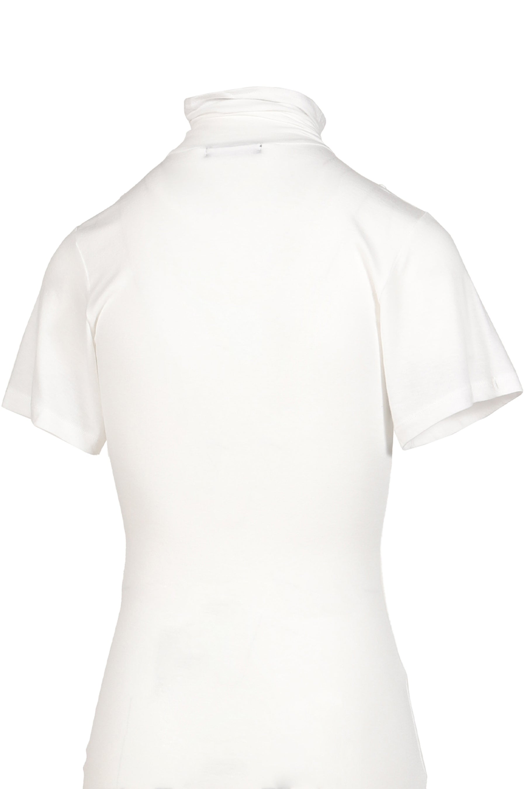 PRIMATE TURTLENECK DRESS / WHT