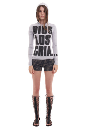 DIOS LOS CRIA BELLA TOP / GRY