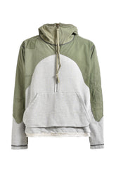 LINER TRACK HOODIE / ARMY GREY ARGR