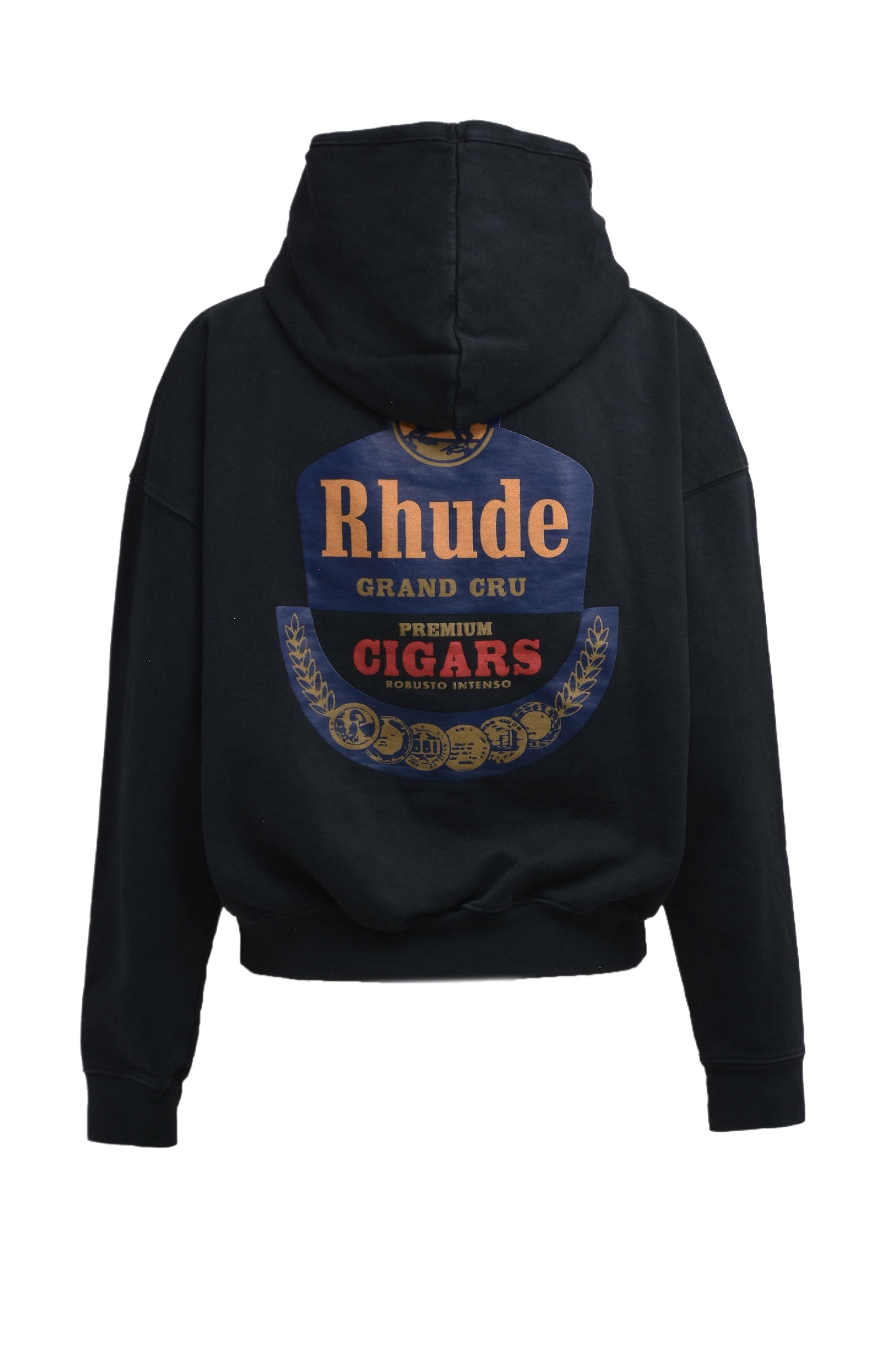 RHUDE GRAND CRU HOODIE / VTG BLK