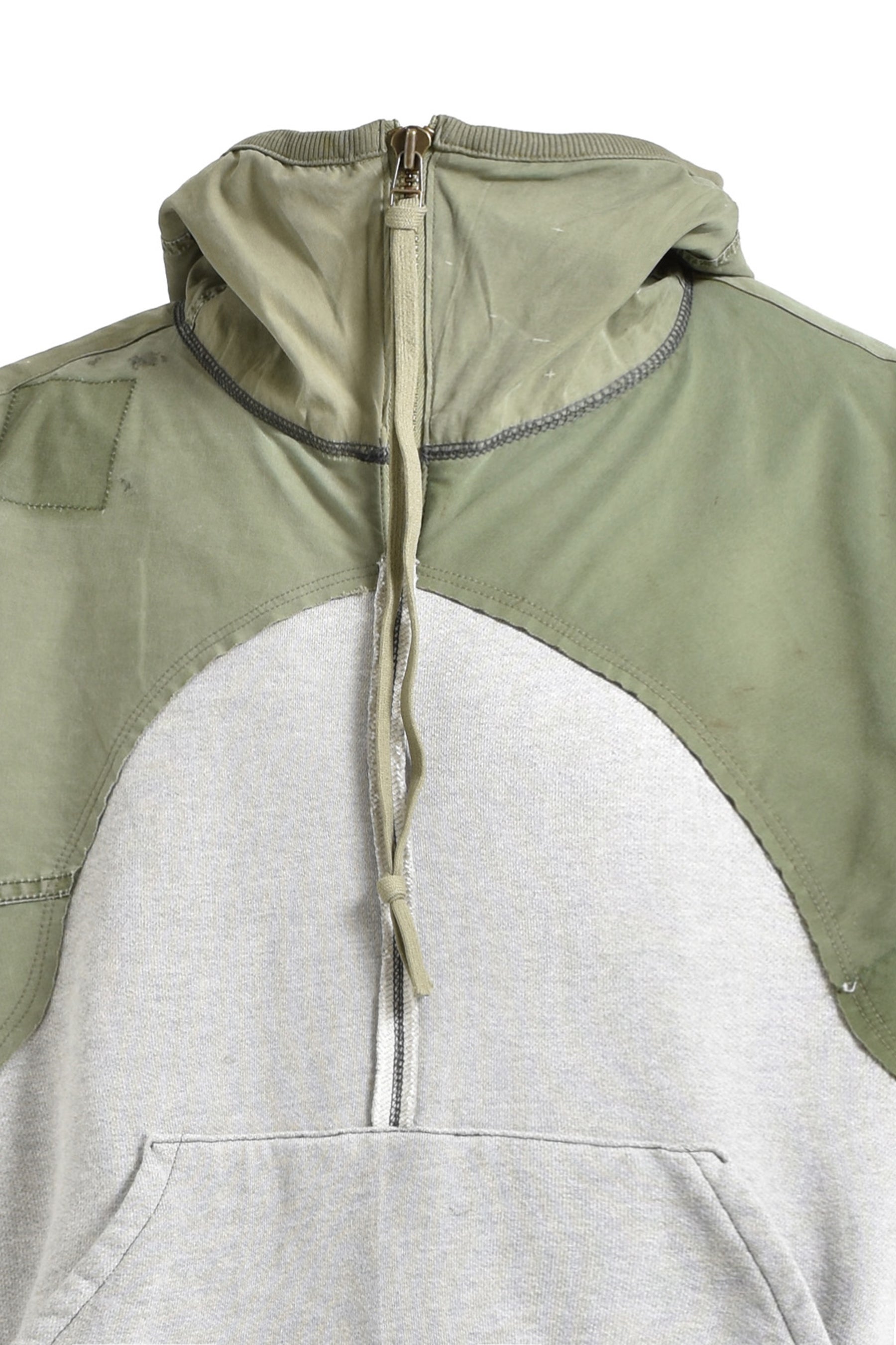 LINER TRACK HOODIE / ARMY GREY ARGR