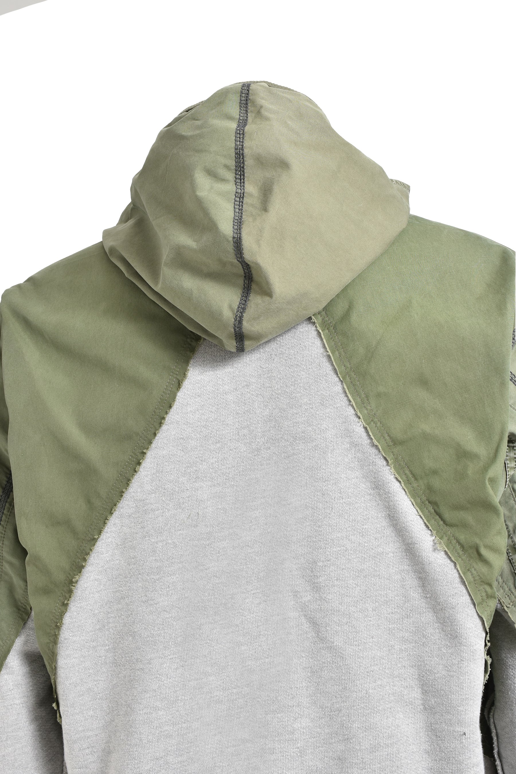 LINER TRACK HOODIE / ARMY GREY ARGR