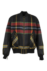 BLANKET BOMBER JACKET / COMBO TARTAN 