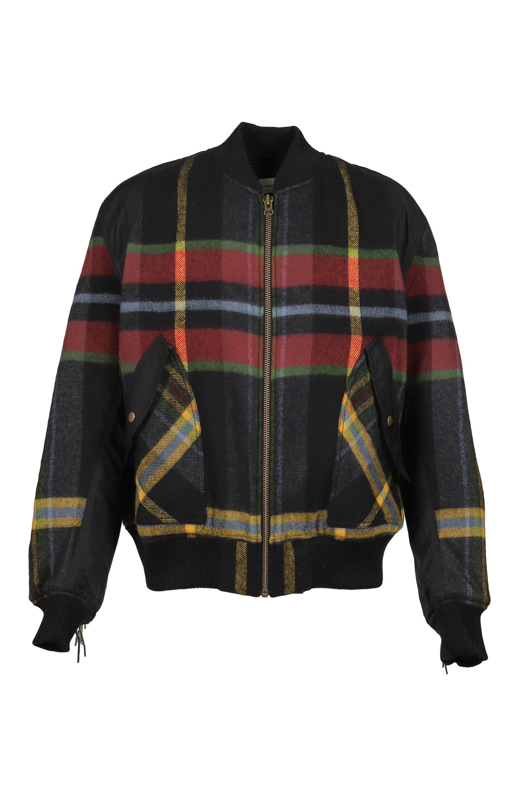 BLANKET BOMBER JACKET / COMBO TARTAN 