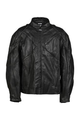 BOXY MOTO JACKET / BLK