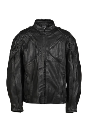 BOXY MOTO JACKET / BLK