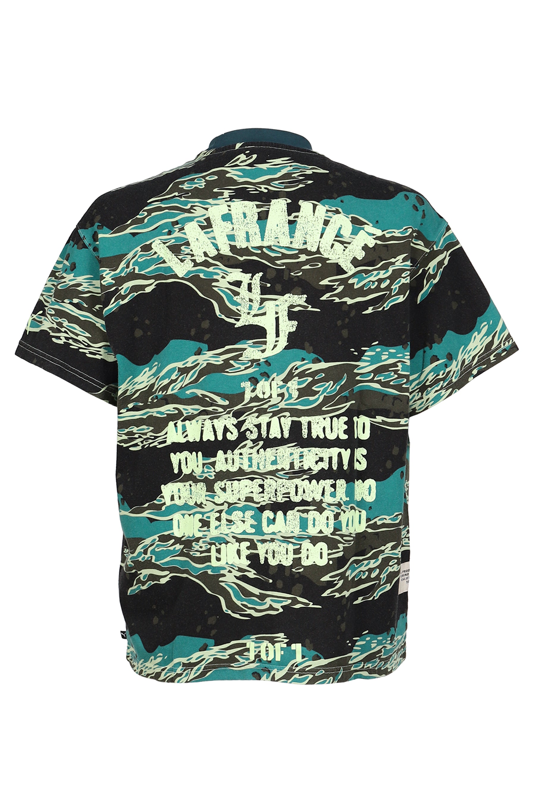 LA FRANC_ SUPPLY AOP T SHIRTS / GRN TERRAIN